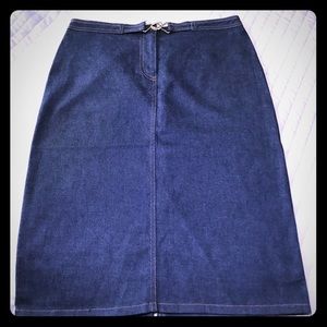 Denim skirt